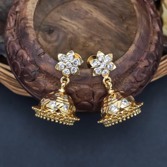 Microplated Traditional Jhumka