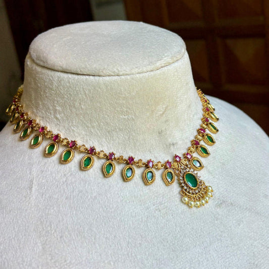 Stone Palaka Necklace N0027