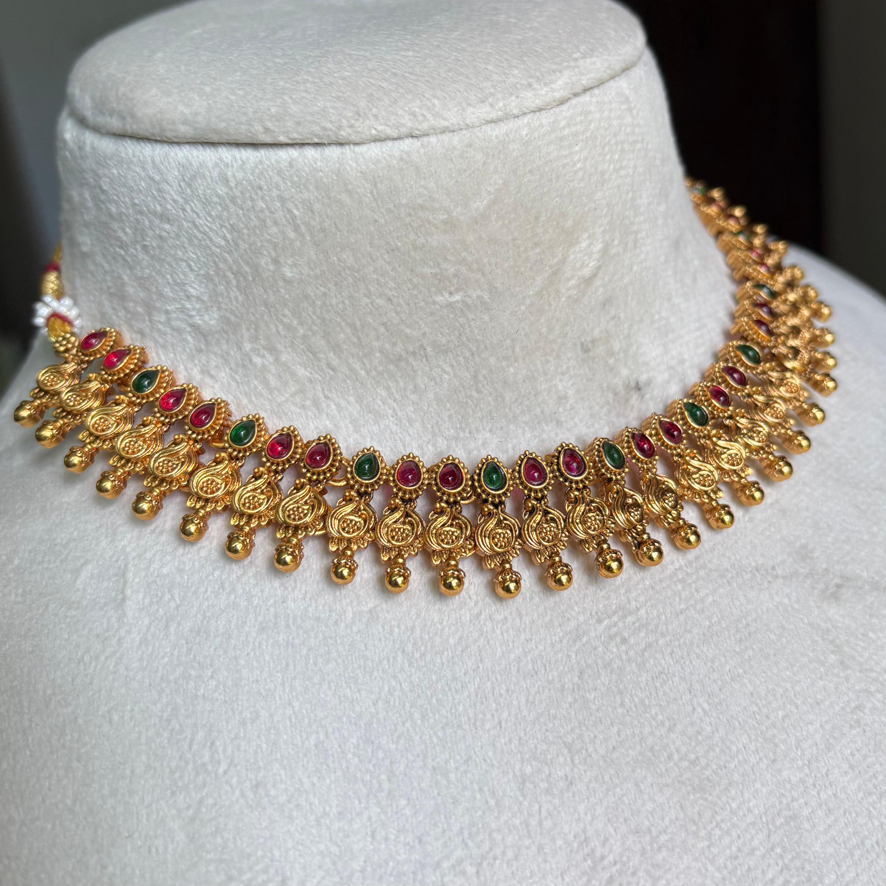 Peacock necklace N0017