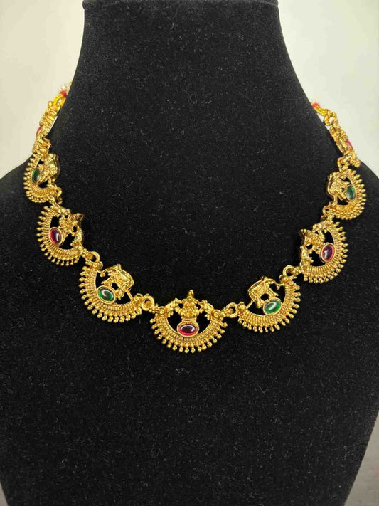 Matte finish Minimal Necklace N0224-CJ22