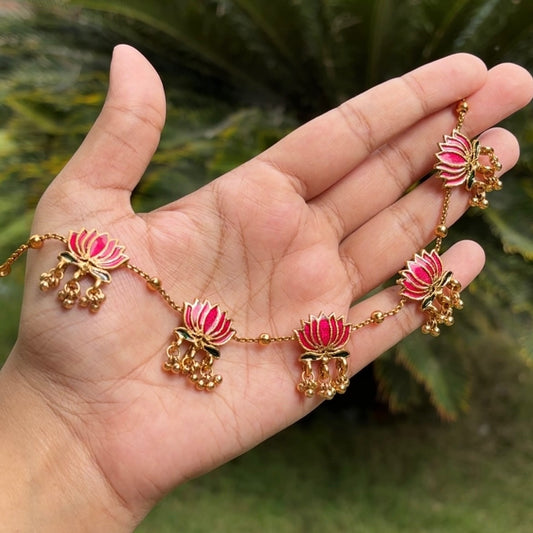 Lotus Necklace N0033-CJ18