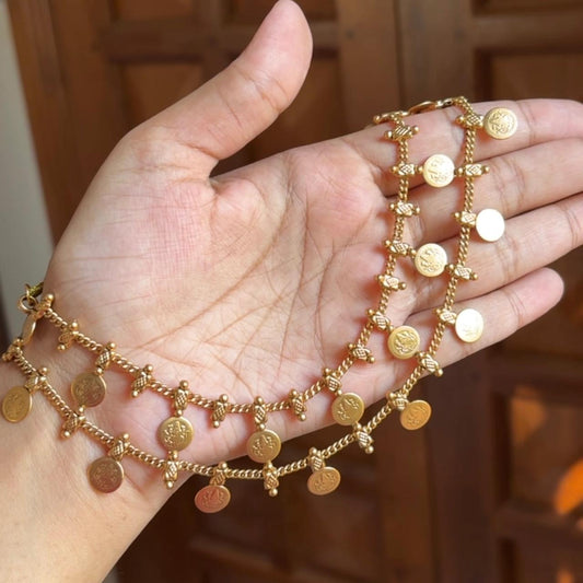 2 Layer Coin Necklace N0020-CJ20