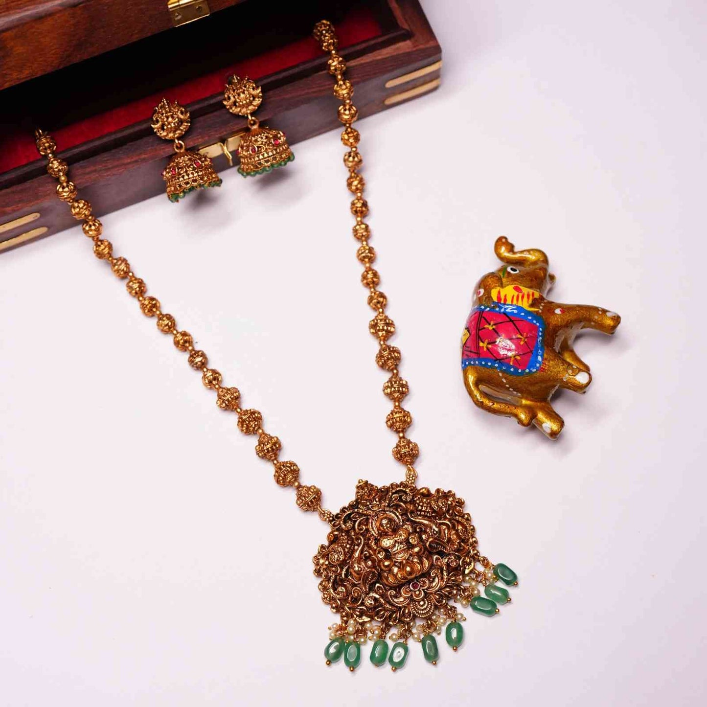 Middle Length Lakshmi Haram H0004-CJ52
