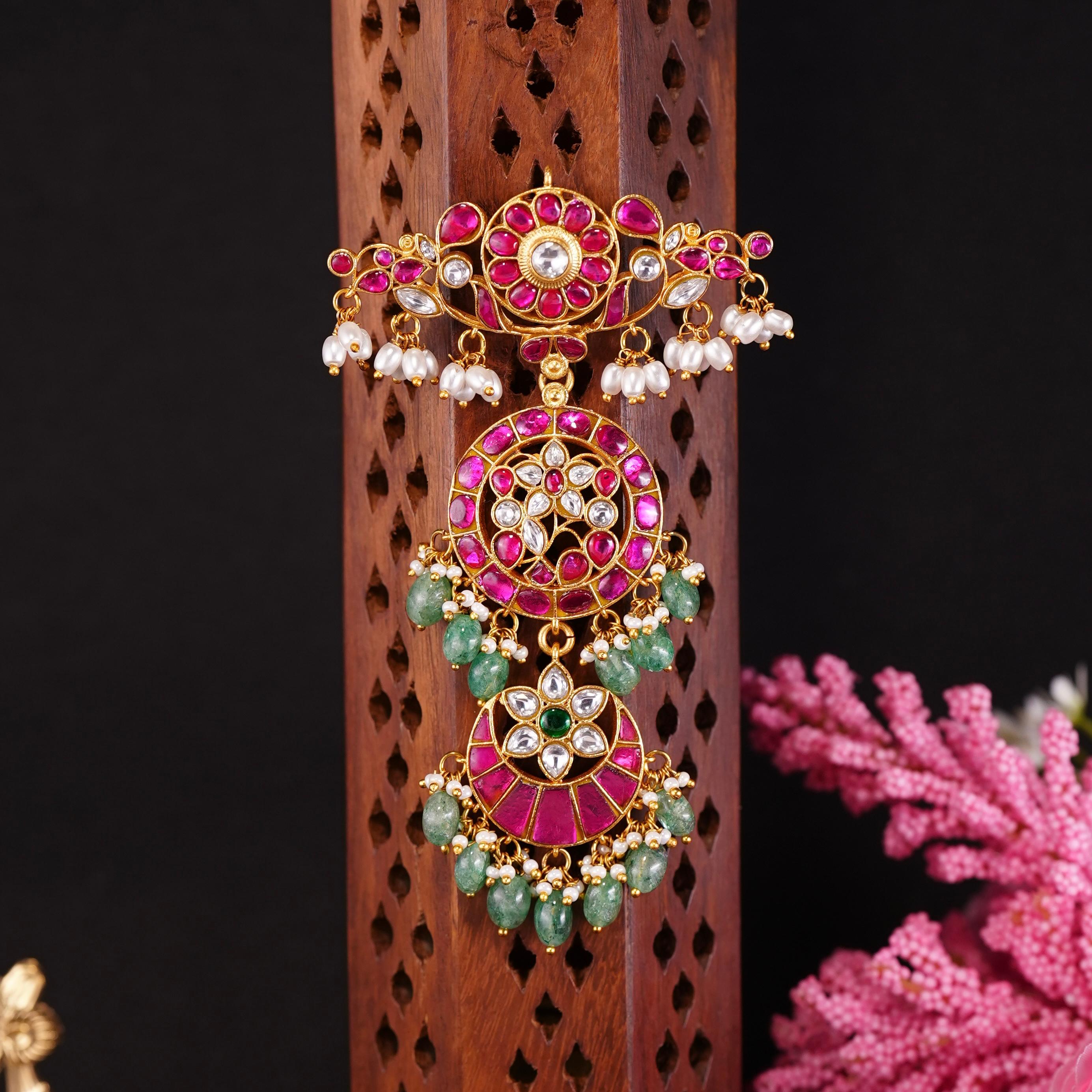 Real Jadau Kundan Jada Billa HA0001-CR10