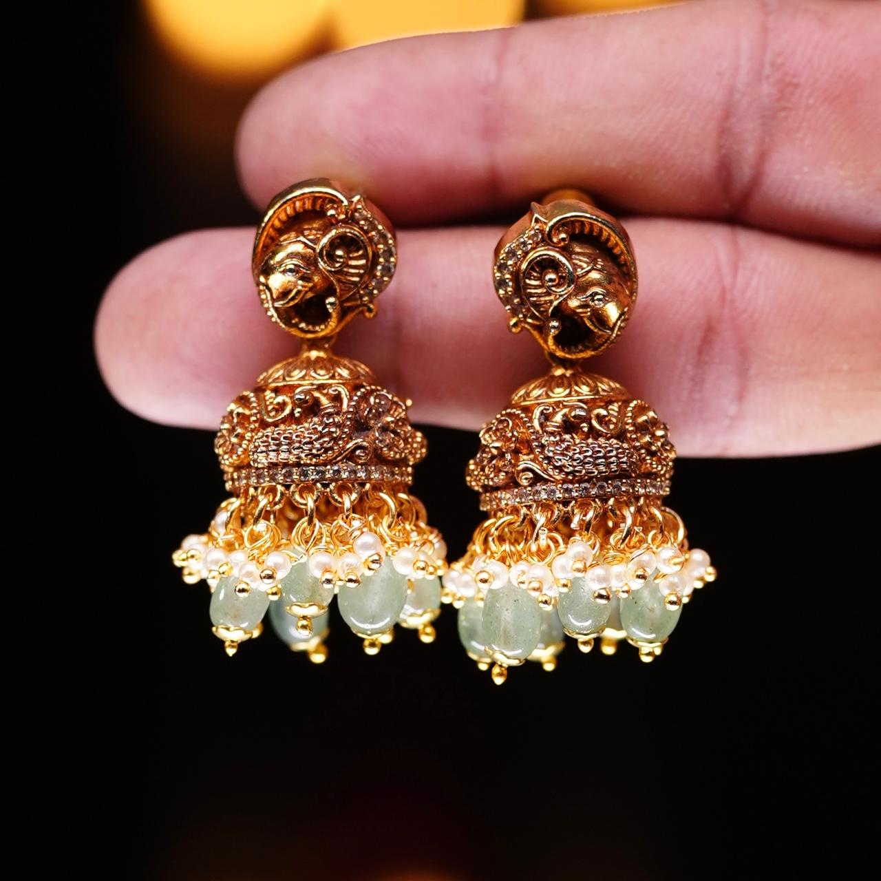 Premium Quality Elephant Peacock J0025-CE70