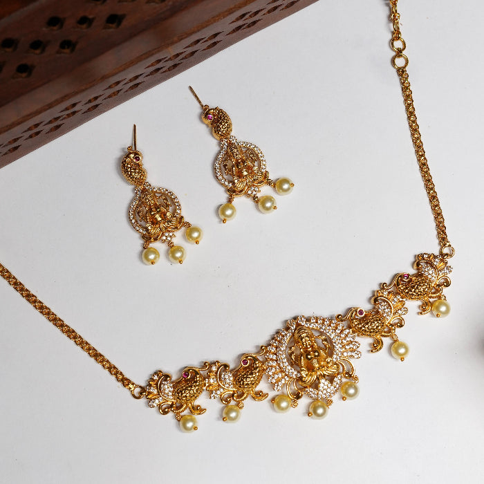 Traditional Annam and Lakshmi Chocker N0132-C64