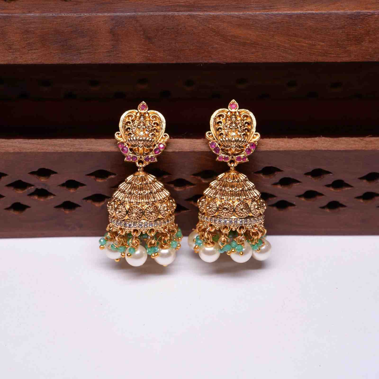 Premium Quality Lakshmi Jhumka J0034-CS41