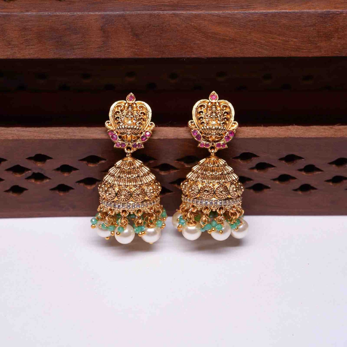 Premium Quality Lakshmi Jhumka J0034-CS41