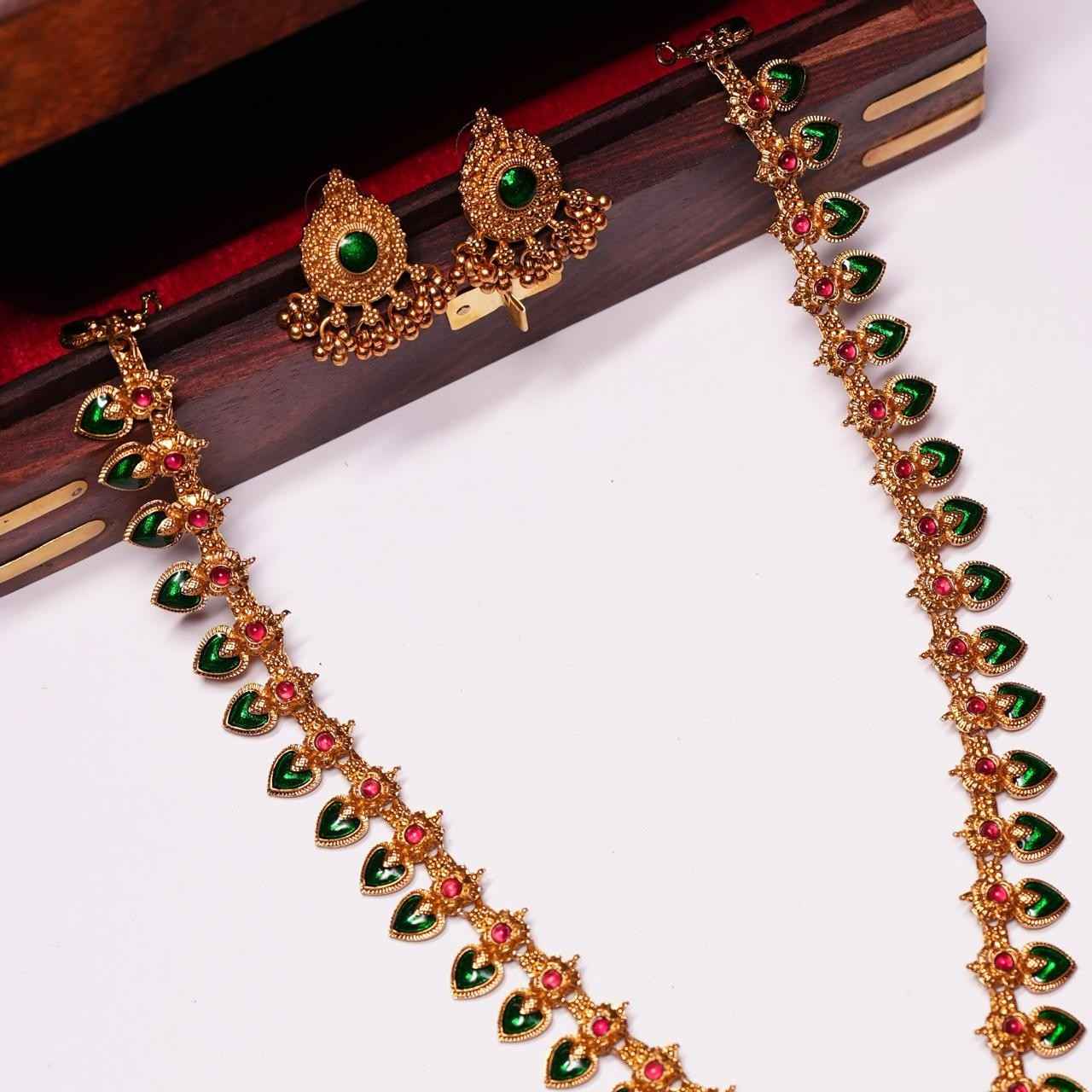 Palakka middle Length Enamel Haram Matte Finish H0005-CJ31