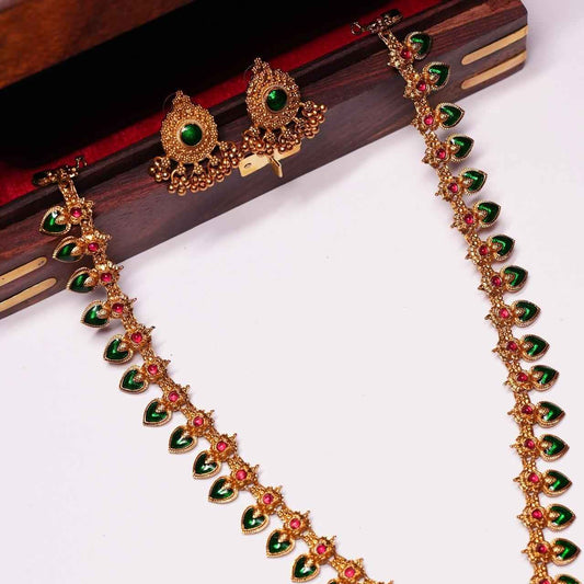 Palakka middle Length Enamel Haram Matte Finish H0005-CJ31