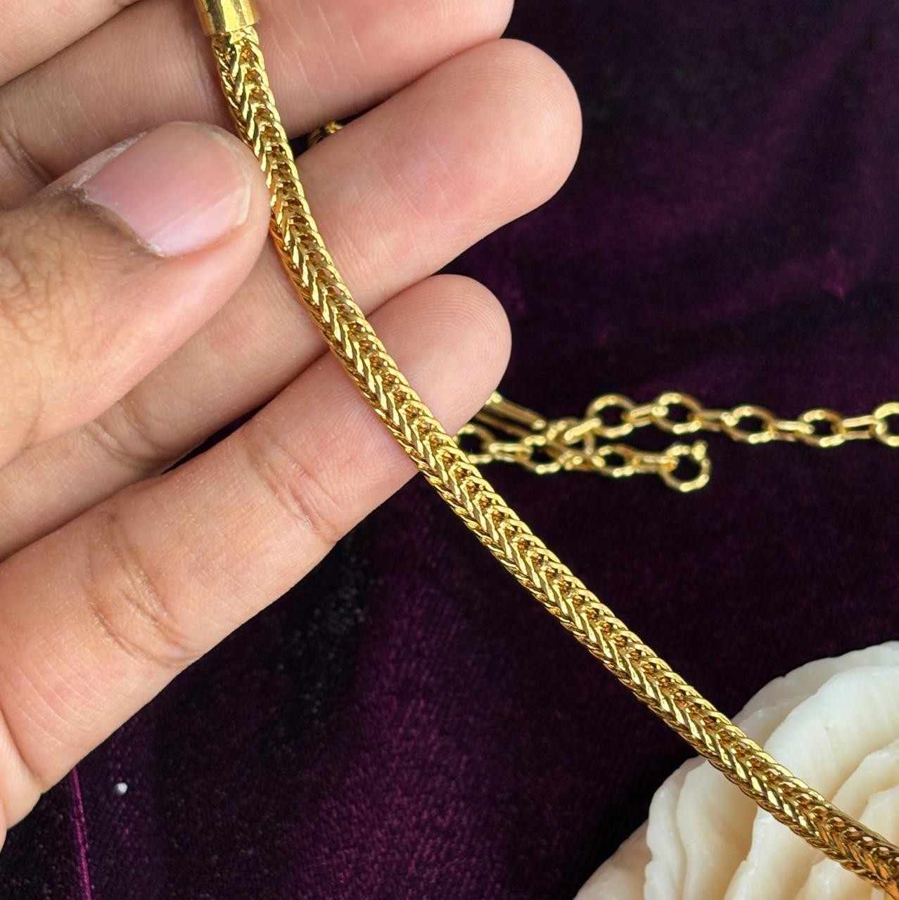 Premium Quality Temple Collection  Lakshmi Attigai type comes with only Necklace N0159-CE60