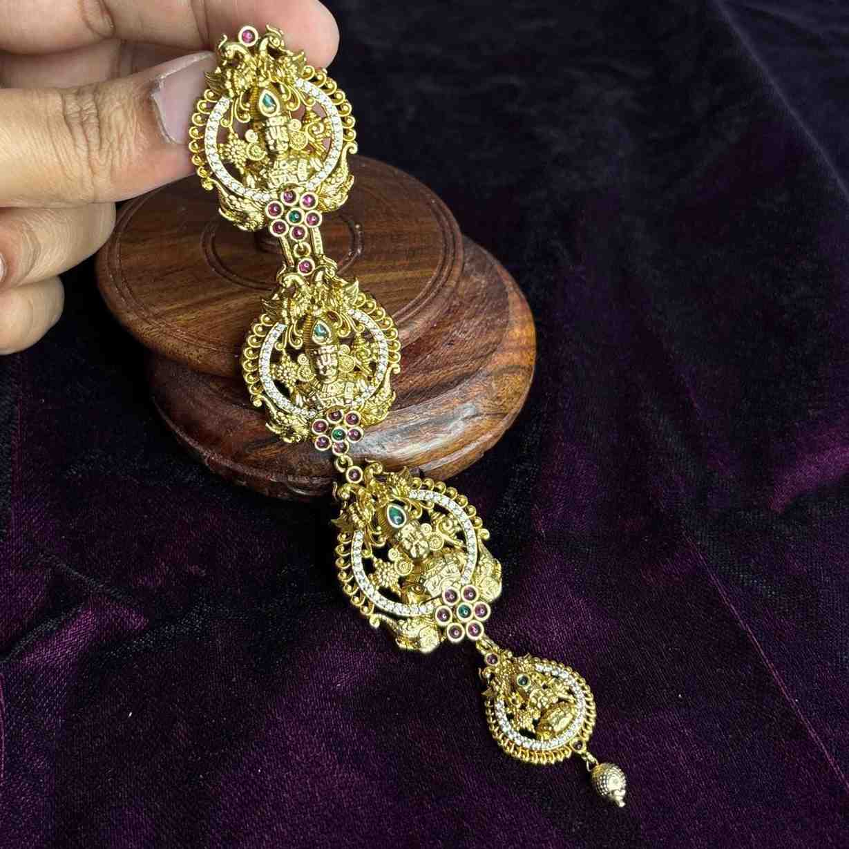 Premium Quality Jada billa 6 inch long Short Size Floral Pattern HA033-CR52