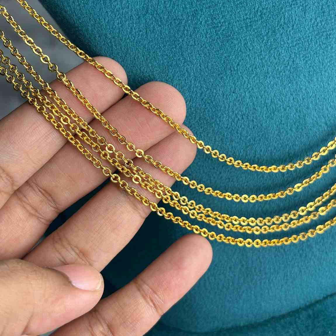 Premium Quality 5 Layer Chain 31 inch long chain with Mogappu H0044-CS80