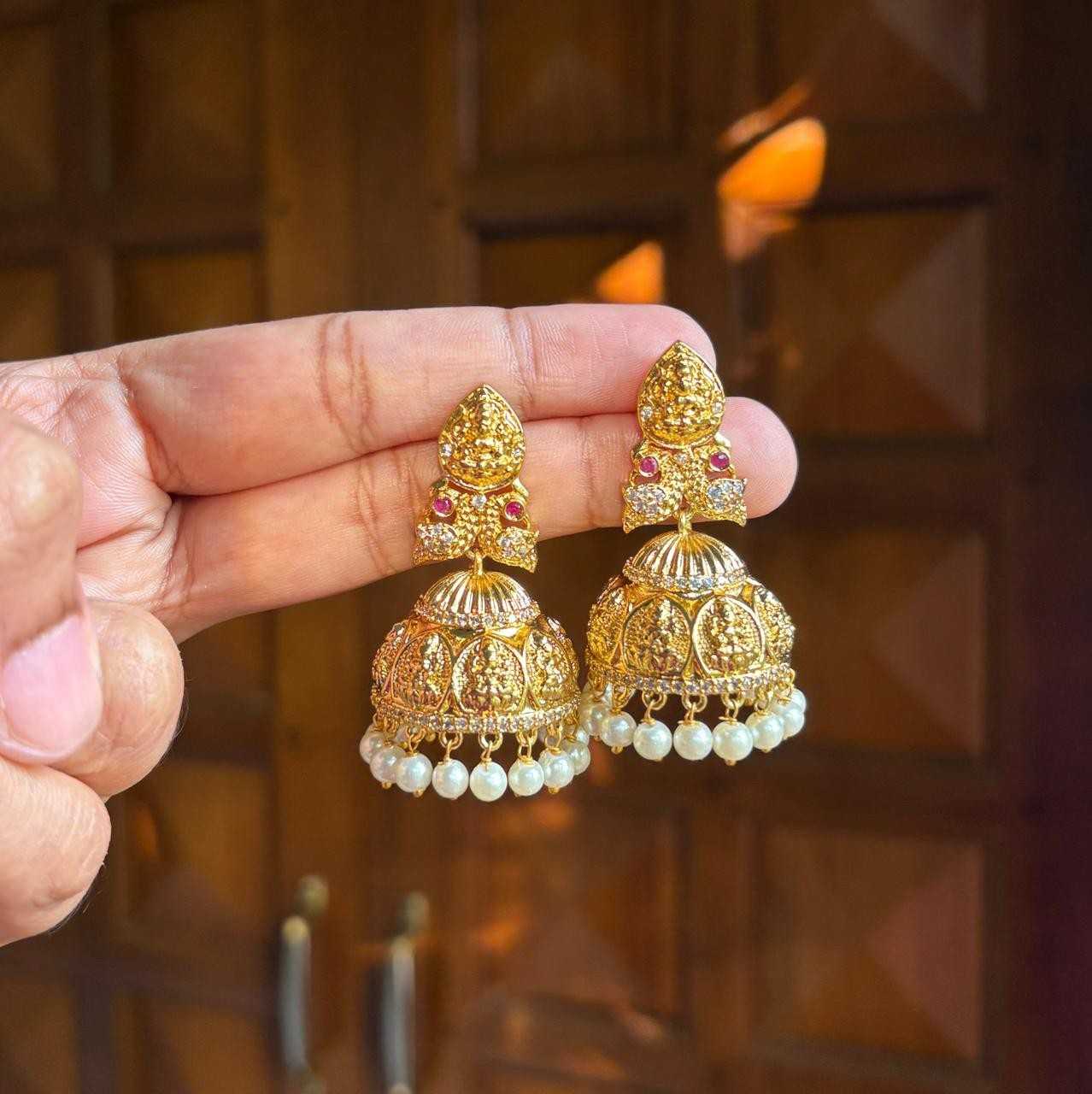Premium Lakshmi Jhumka J0018-CI32