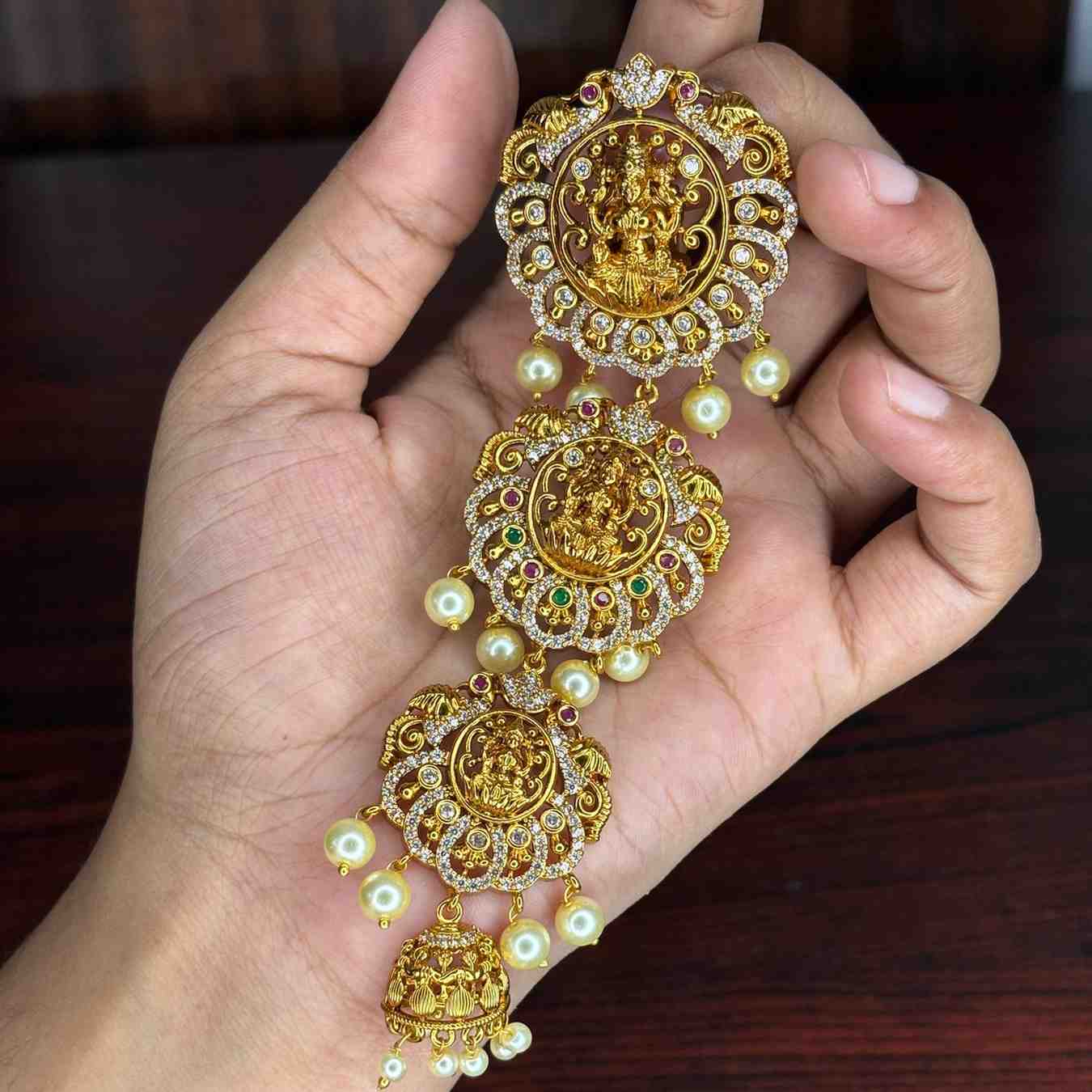 Floral Pattern Lakshmi Short Jada Billa HA035-CC38
