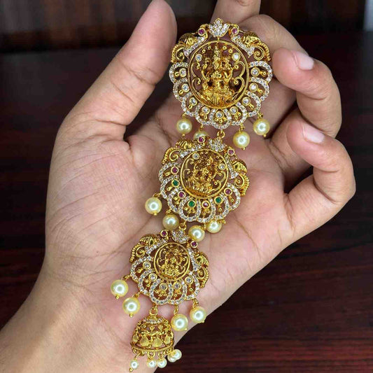 Floral Pattern Lakshmi Short Jada Billa HA035-CC38