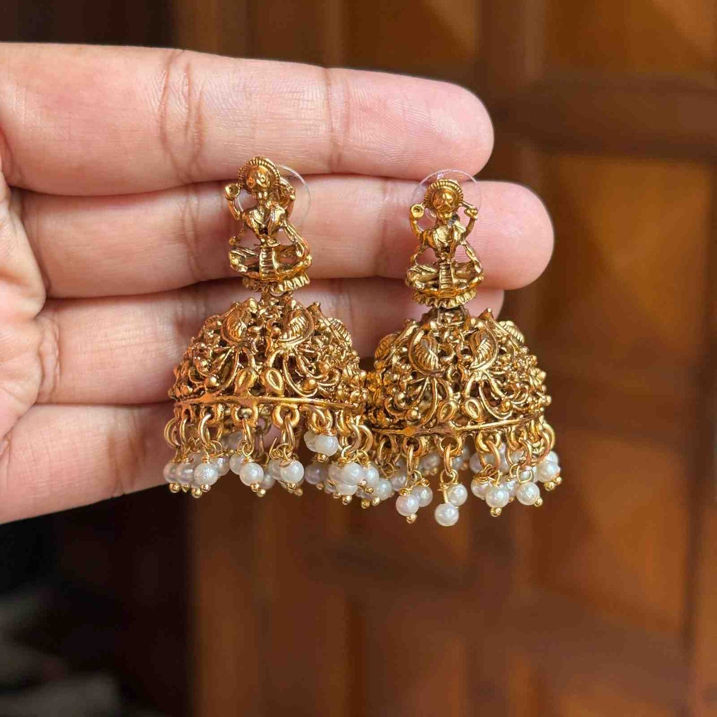 Matte Finish Lakshmi Jhumka J0082-CJ20