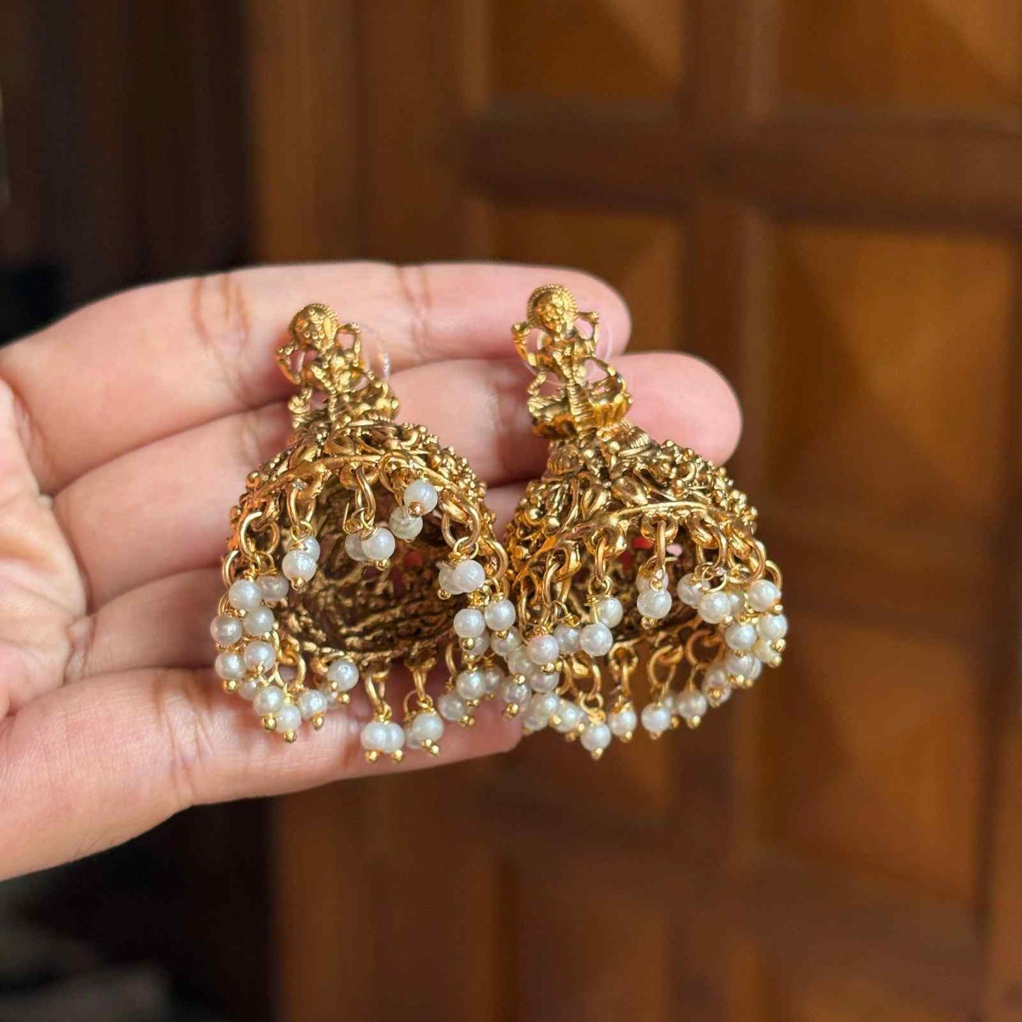 Matte Finish Lakshmi Jhumka J0082-CJ20