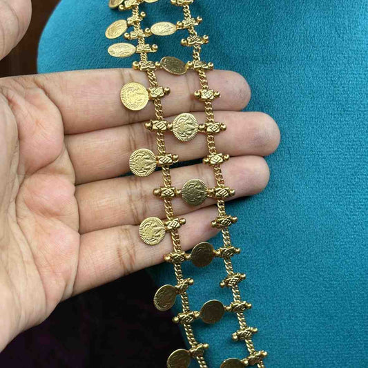 Two Layer Coin Haram with jhumka H0054-CJ60