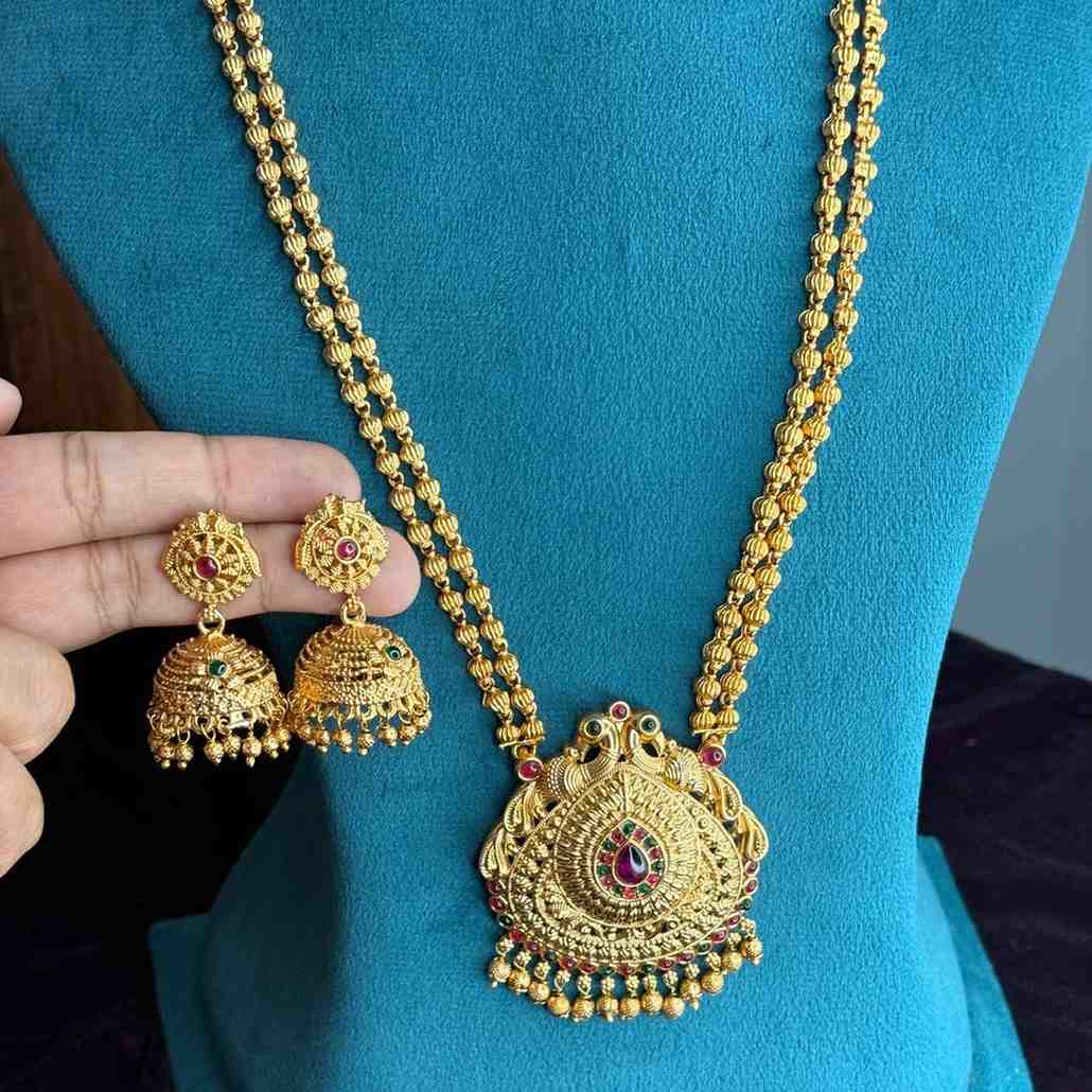 Premium Look Gold Replica Peacock Haram H0056-CJ58