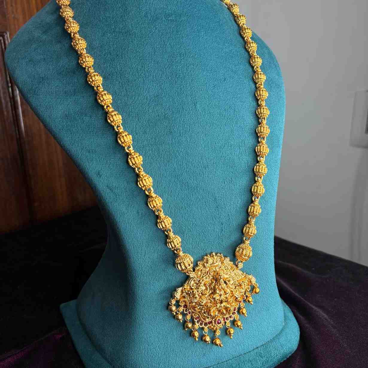 Premium Look Matte Finish Lakshmi Haram H0057-CJ33