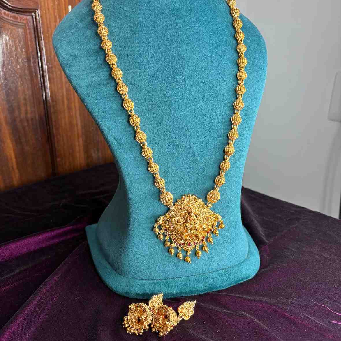 Premium Look Matte Finish Lakshmi Haram H0057-CJ33