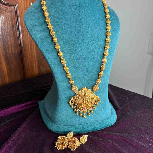 Premium Look Matte Finish Lakshmi Haram H0057-CJ33