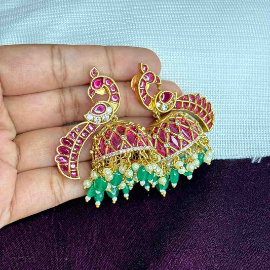 Peacock Jhumka J0083-CJ88