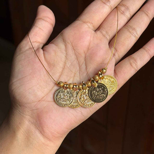 Premium quality DD Inspired coin invisible necklace IN002-O25