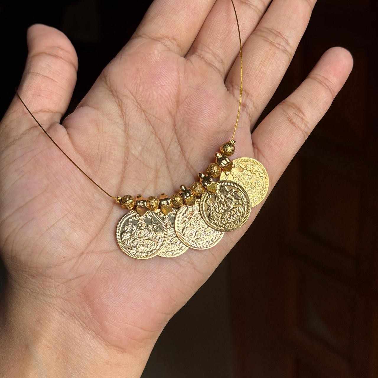 Premium quality DD Inspired coin invisible necklace IN002-O25
