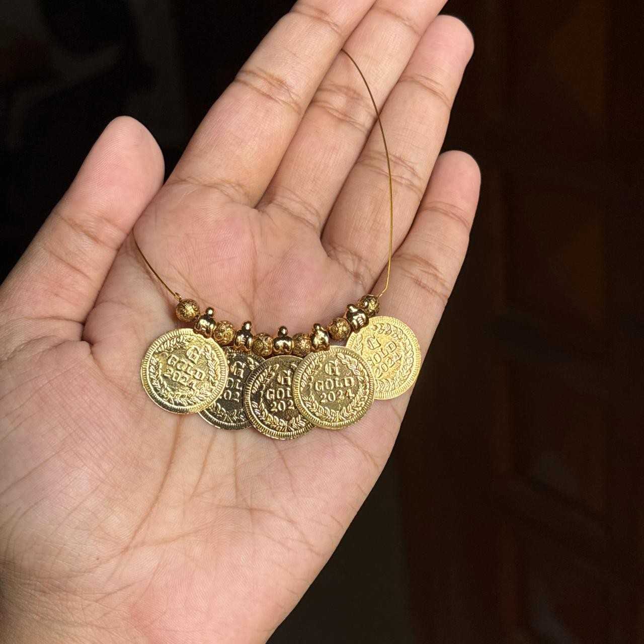 Premium quality DD Inspired coin invisible necklace IN002-O25
