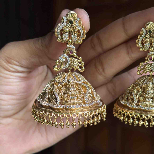 Premium Quality Temple Bridal Jhumka J0084-N90