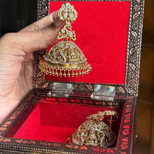 Premium Quality Temple Bridal Jhumka J0084-N90
