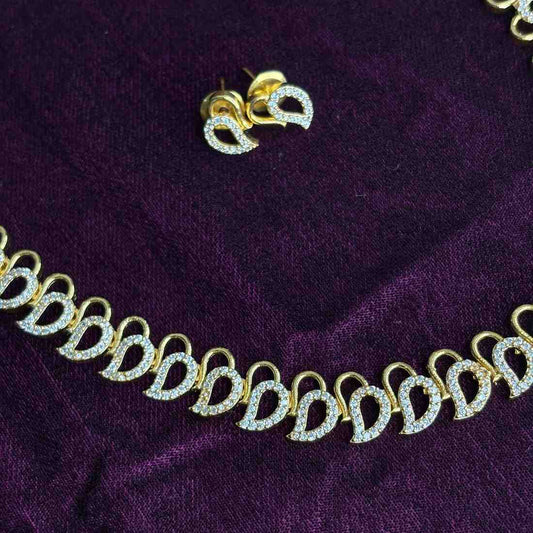 Premium Quality Diamond Replica Middle Length Harram H0059-N62