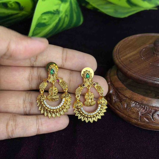 Premium Quality Traditional Temple Collection Earrings J0099-S26