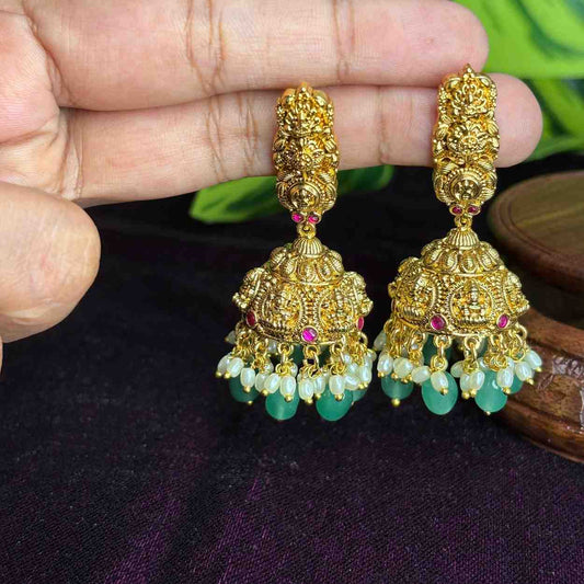 Premium Quality Temple Collection Jhumka J0093-S59