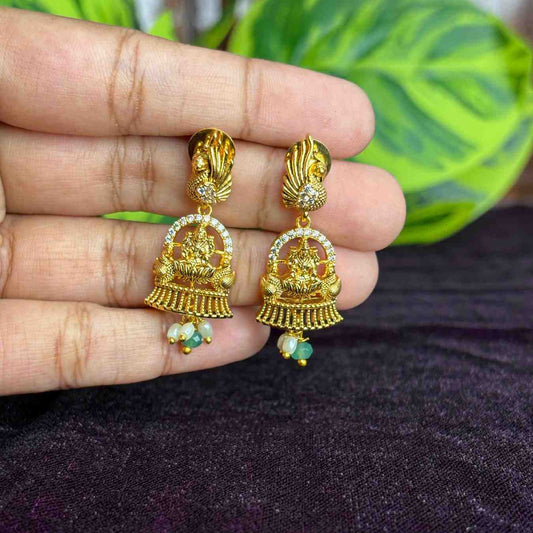 Premium Quality Traditional Temple Collection Earrings J0096-S22