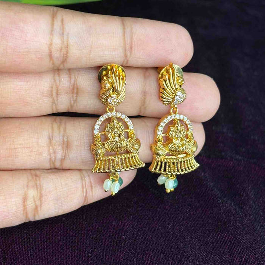 Premium Quality Traditional Temple Collection Earrings J0096-S22