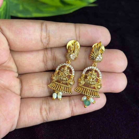 Premium Quality Traditional Temple Collection Earrings J0096-S22