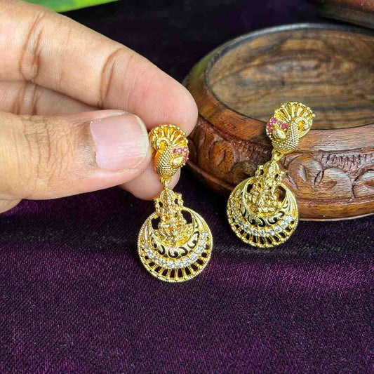 Premium Quality Traditional Temple Collection Earrings J0100-S22