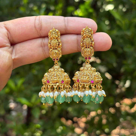 Premium Quality Temple Collection Jhumka J0093-S59