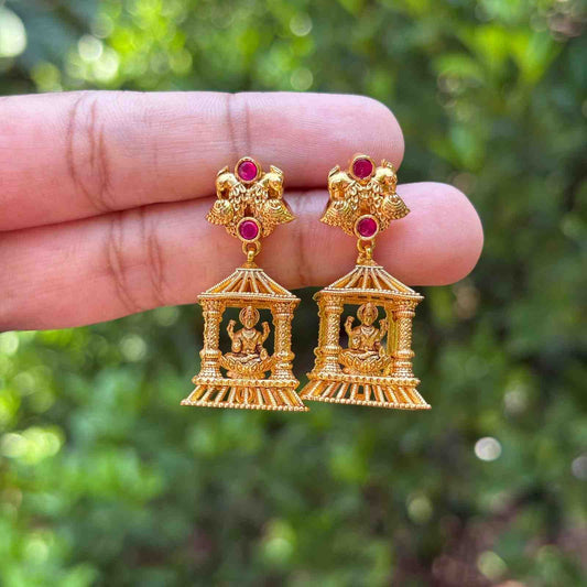 Premium Quality Traditional Temple Collection Jhumka J0095-S34