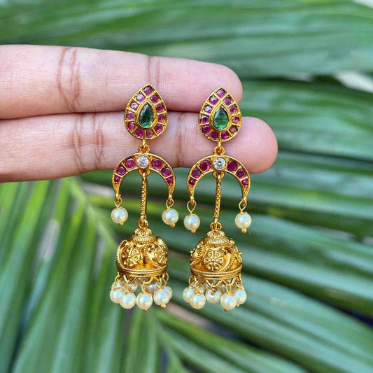 J0102 Premium Quality Unique Jhumka