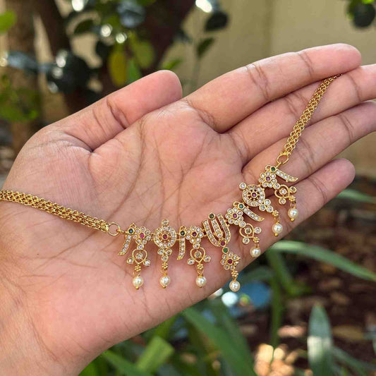 Premium Look Chocker cum Necklace don't come with earrings N0210-I25