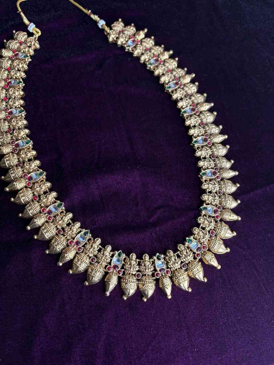 Traditional Aahana Krishnan Mulla Manga Matte Finish  Haram H0007-CJ43
