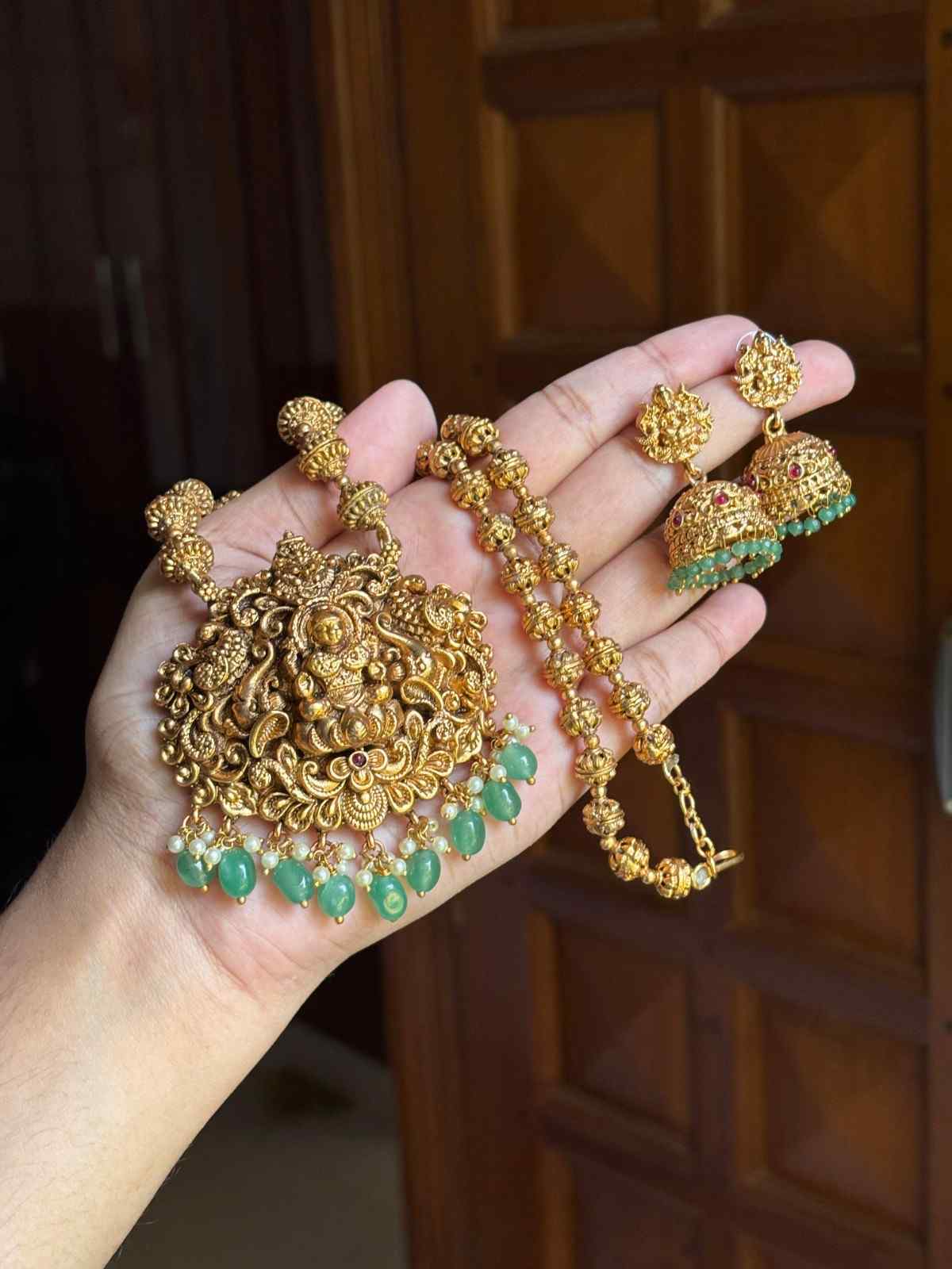 Middle Length Lakshmi Haram H0004-CJ52