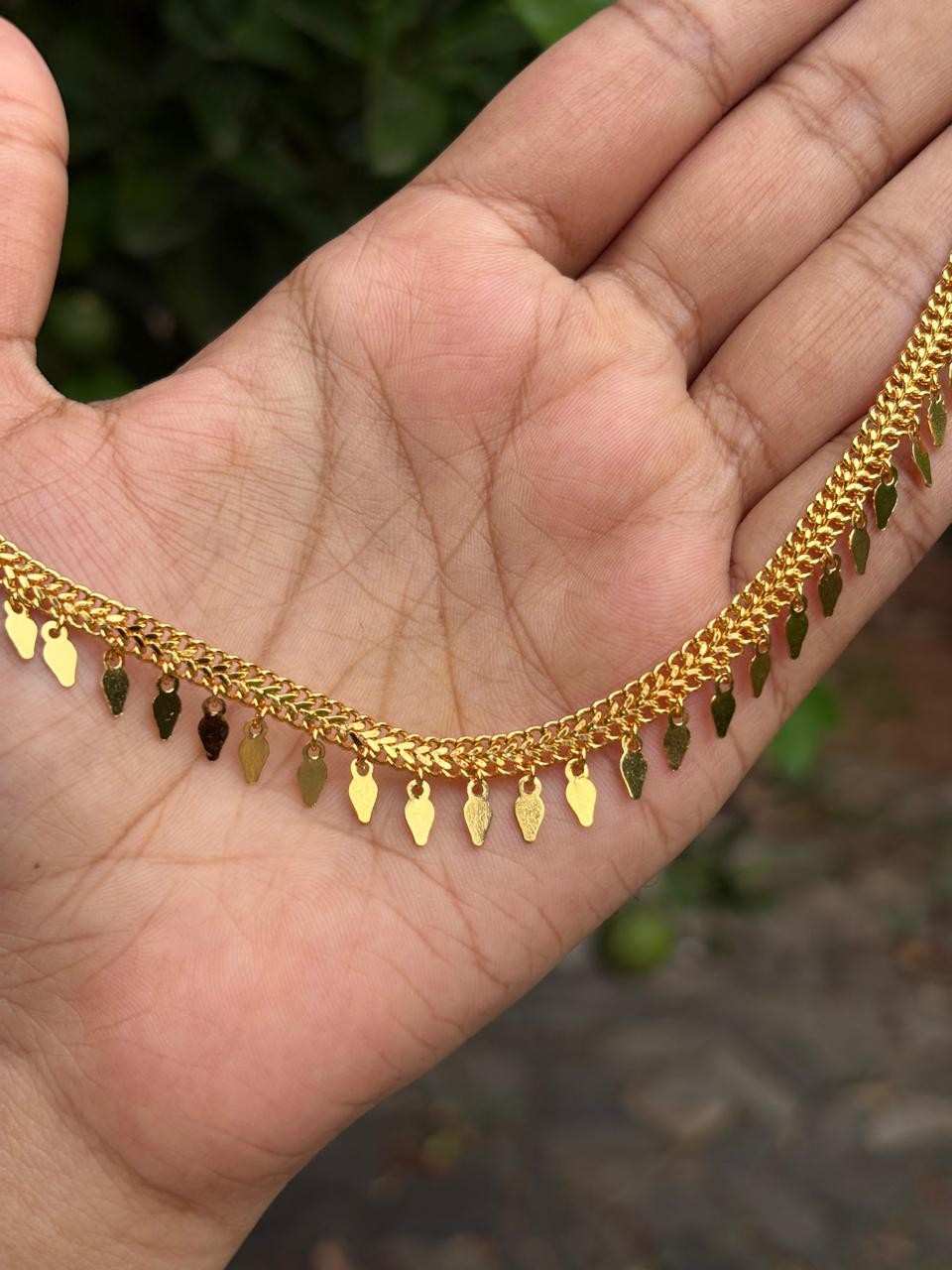 N0267 Single Line elakka thali Necklace no earrings