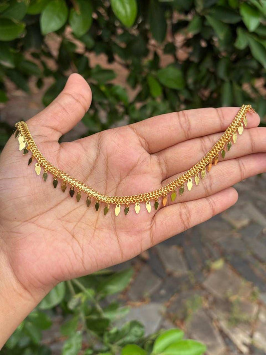 N0267 Single Line elakka thali Necklace no earrings