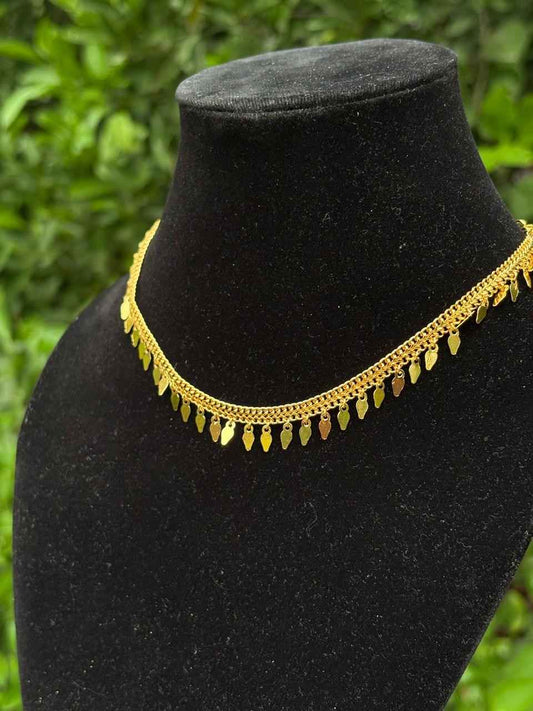 N0267 Single Line elakka thali Necklace no earrings