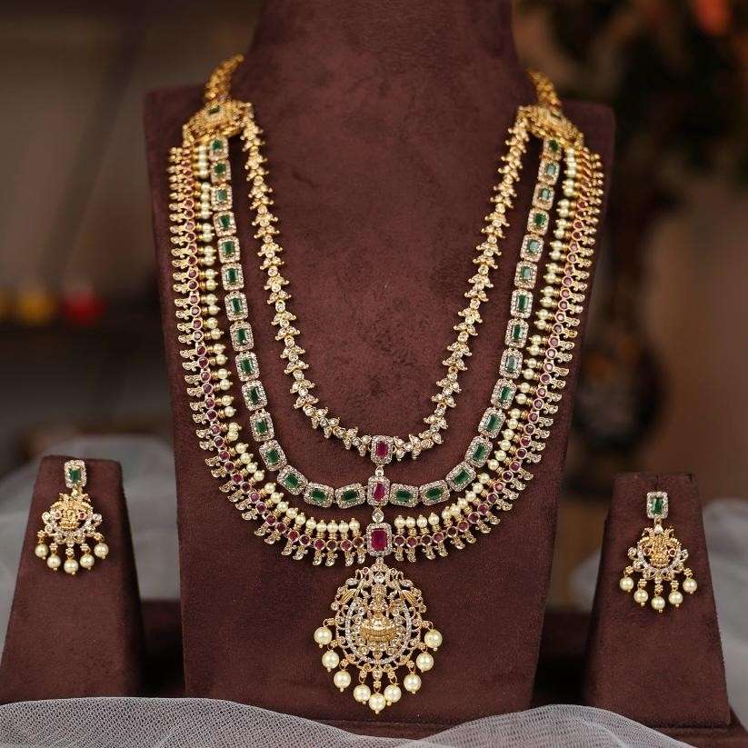 H0073 Three Layer Stone Premium Grand Haram